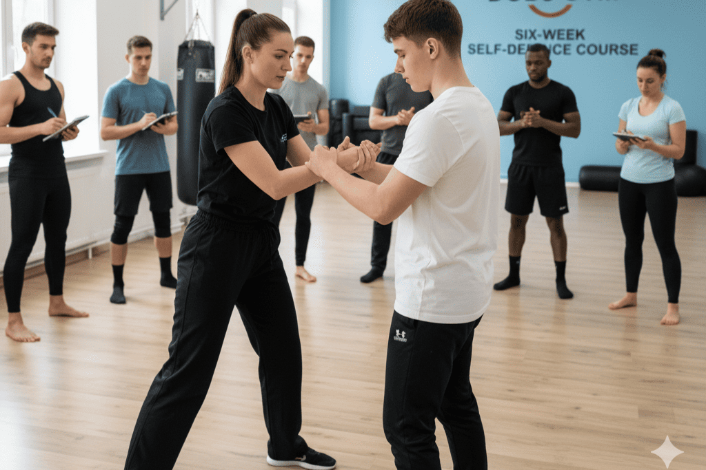 six-week beginners' self-defence course